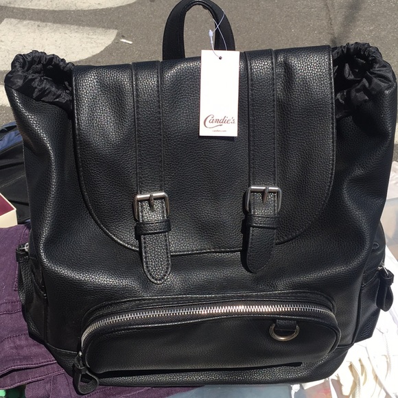 Brand New Candie\'s Leather Backback
